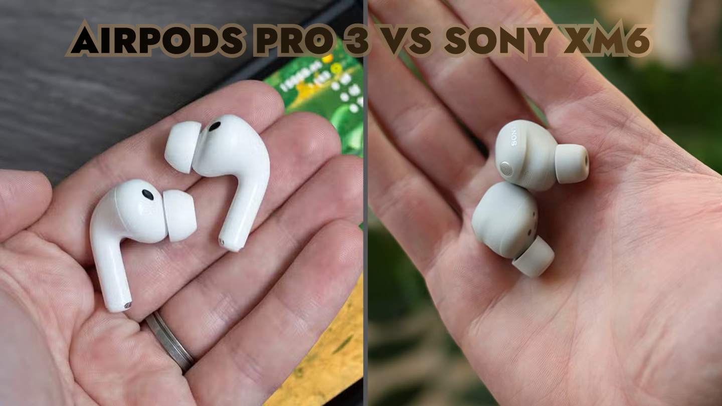 photo of apple airpods pro 3 vs sony wf-1000xm6 earbuds