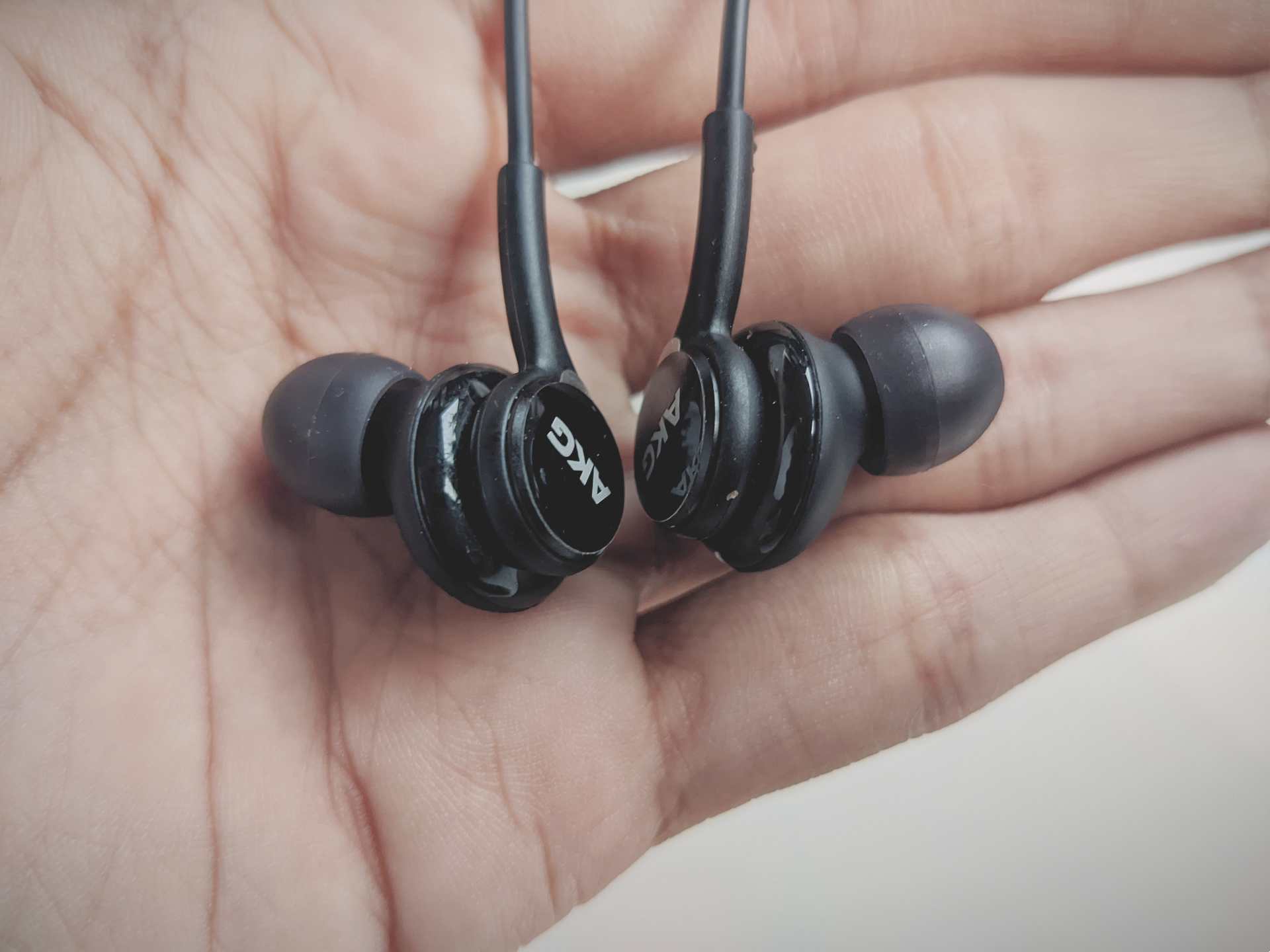 photo of samsung AKG type-c wired earphones