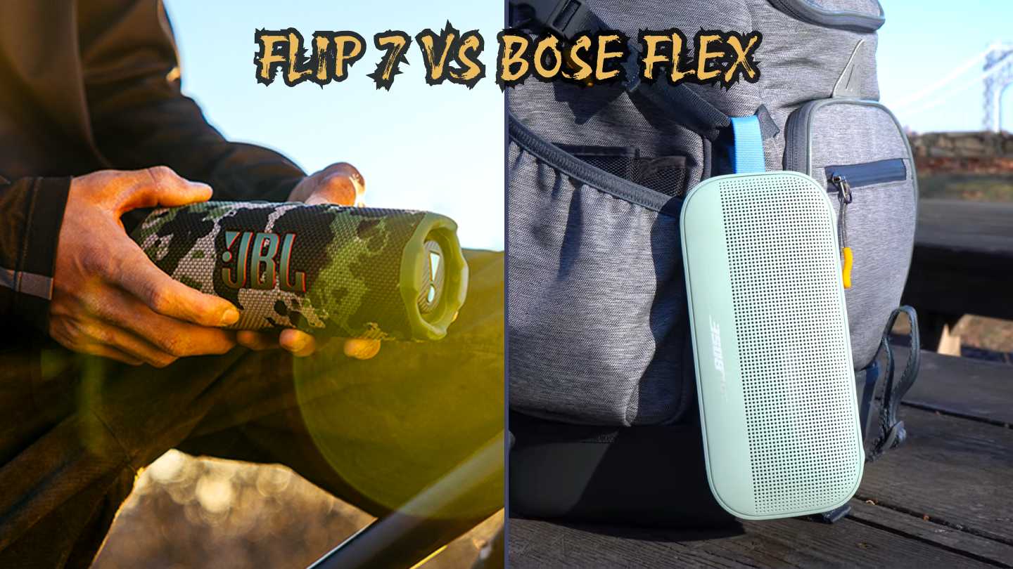 JBL Flip 7 vs Bose SoundLink Flex Gen 2