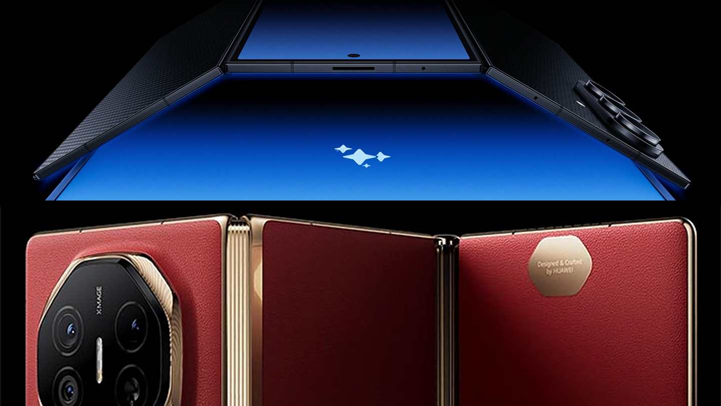 photo of samsung galaxy z trifold vs huawei mate xt