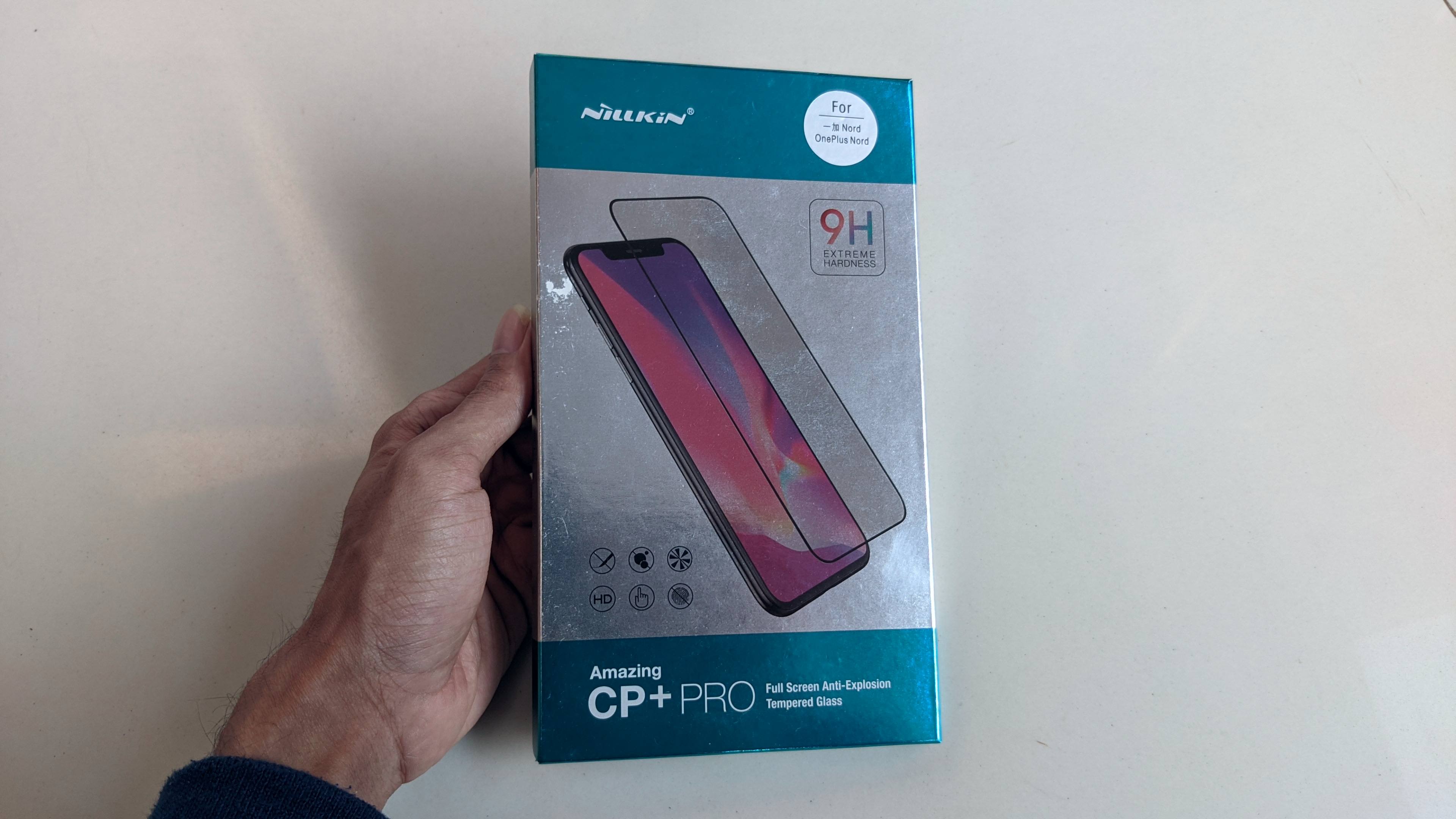 picture of nillkin cp+ pro tempered glass