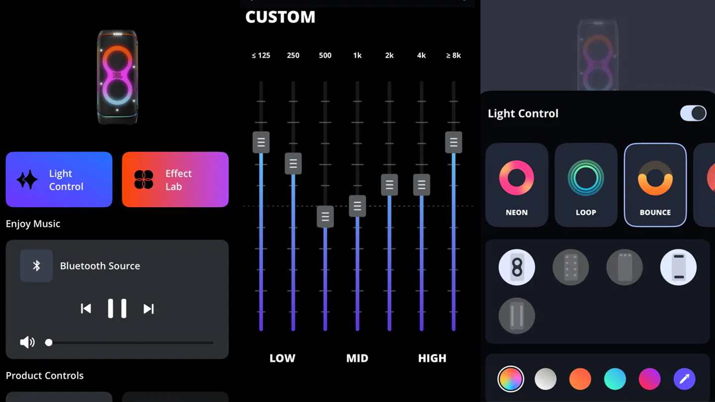 PartyBox 720 and PartyBox 520 custom eq & app