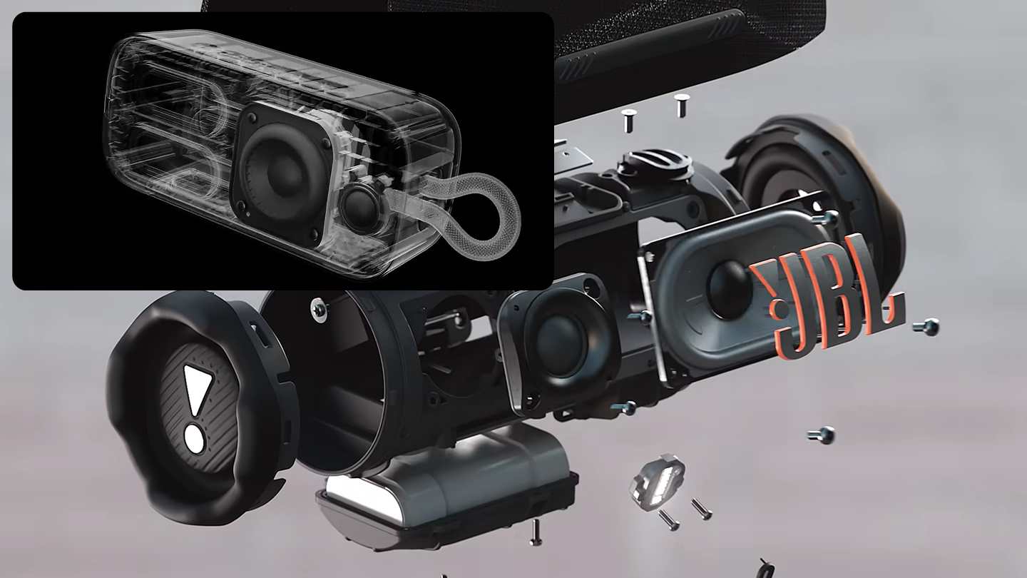 Bose soundlink plus & jbl charge 6 teardown woofer-tweeter