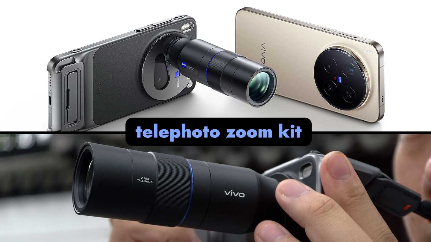 photo of vivo x300 ultra with zoom kit telephoto extender
